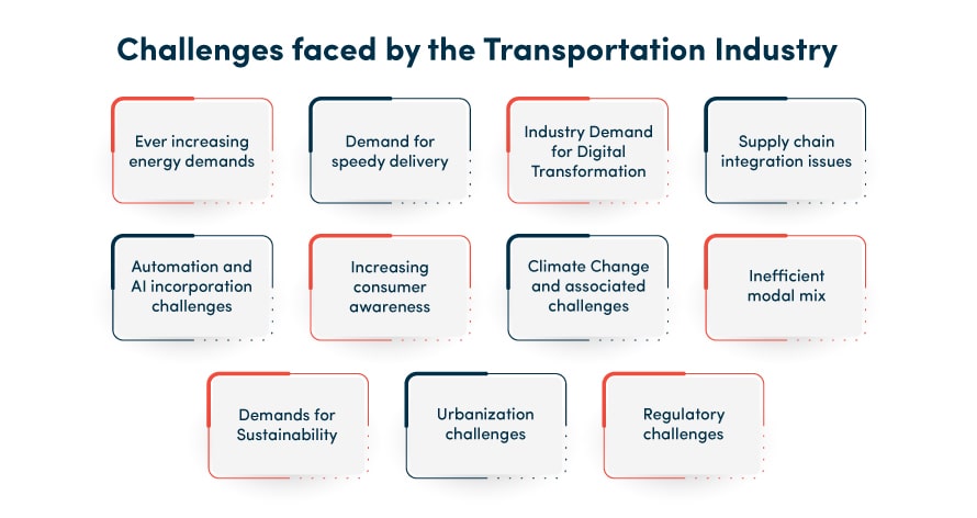 challenges faced by the transportation industry