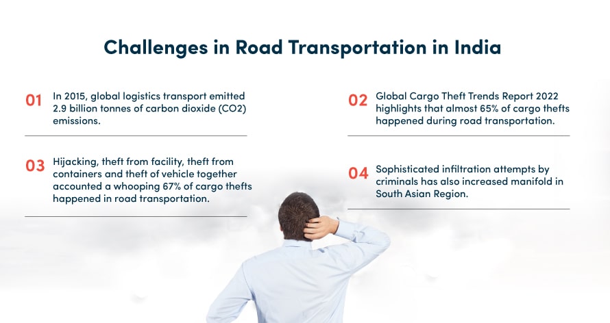 challenges in road transportation in india