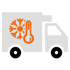 	
                    Cold chain logistics icon 